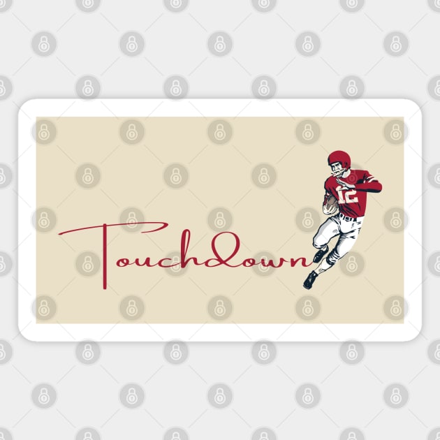 Touchdown Texans! Magnet by Rad Love